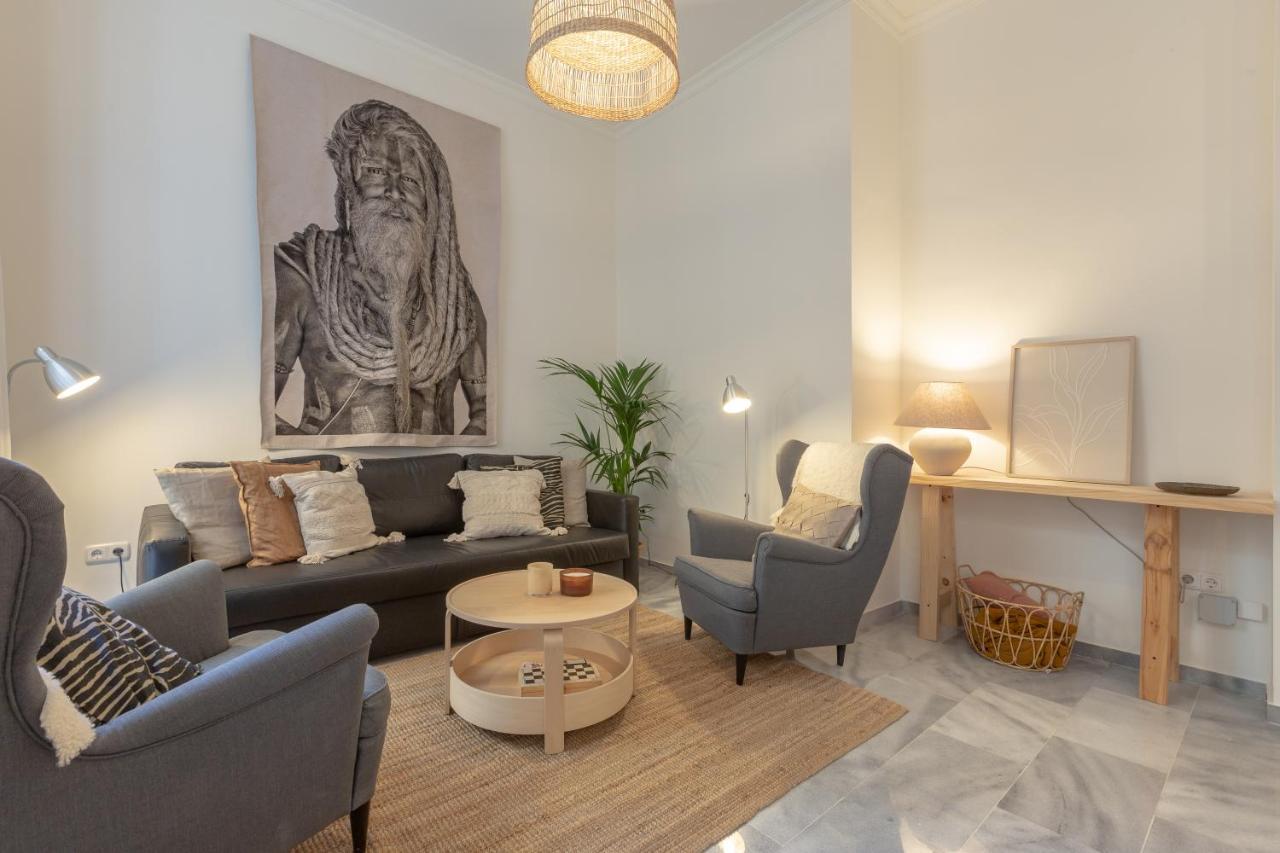Puerta De Larios: Central Three-Bedroom Apartment With Balconies And Patio 말라가 외부 사진